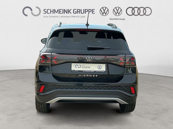Volkswagen T-Cross R-Line 1.0 TSI DSG Allwetterreifen AHK Kamera Navi ACC Klima bild 4