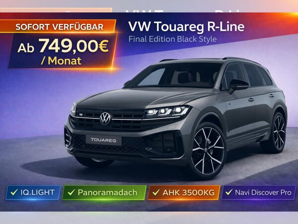 Volkswagen Touareg TDI 286PS R-Line Final Edition Black Style 22" Luftfahrwerk bild