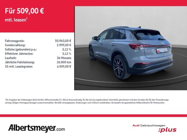 Audi Q4 e-tron QUATTRO+OPTIKPAKET+EINPARKHILFE bild 3