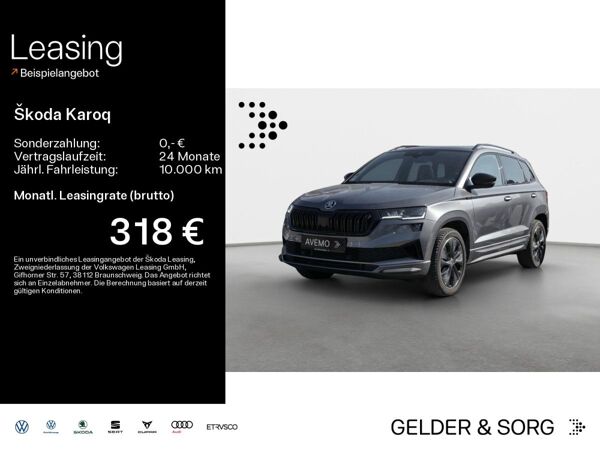 Skoda Karoq 1.5 TSI Sportline ACC*Pano*AHK*RFK*virtual bild