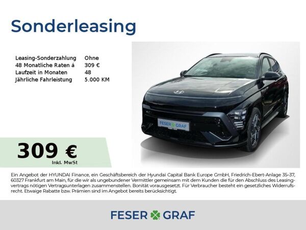 Hyundai KONA Kona N-LINE HEV LED NAVI SHZ LHZ CARPLAY CAM bild
