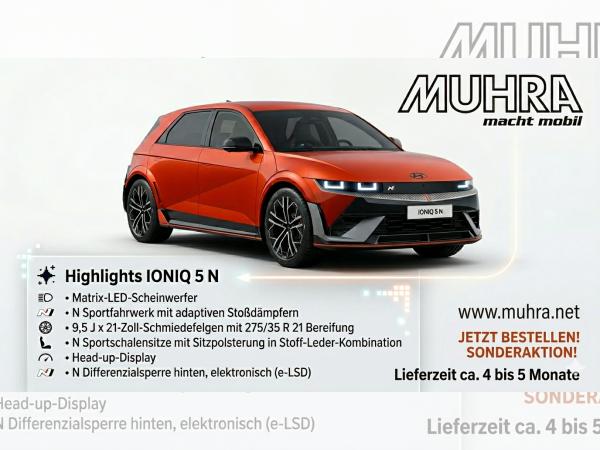 Hyundai IONIQ 5 N MY27 ❗BITTE ZUERST FAHRZEUGBESCHREIBUNG LESEN❗ bild