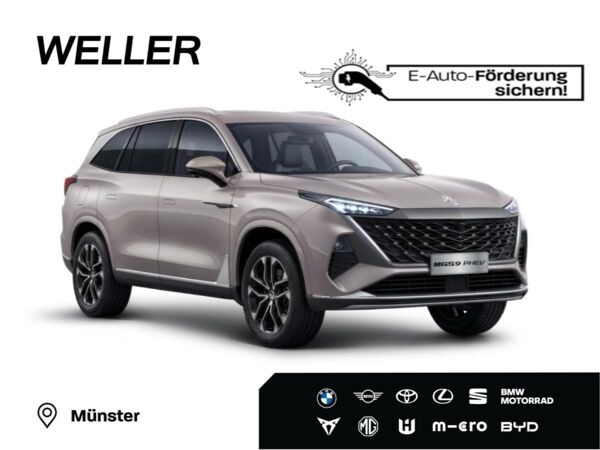 MG MGS9 PHEV PREMIUM *PANO*24,7kWh*Bis 100 km*Bose*20Zoll* bild 1