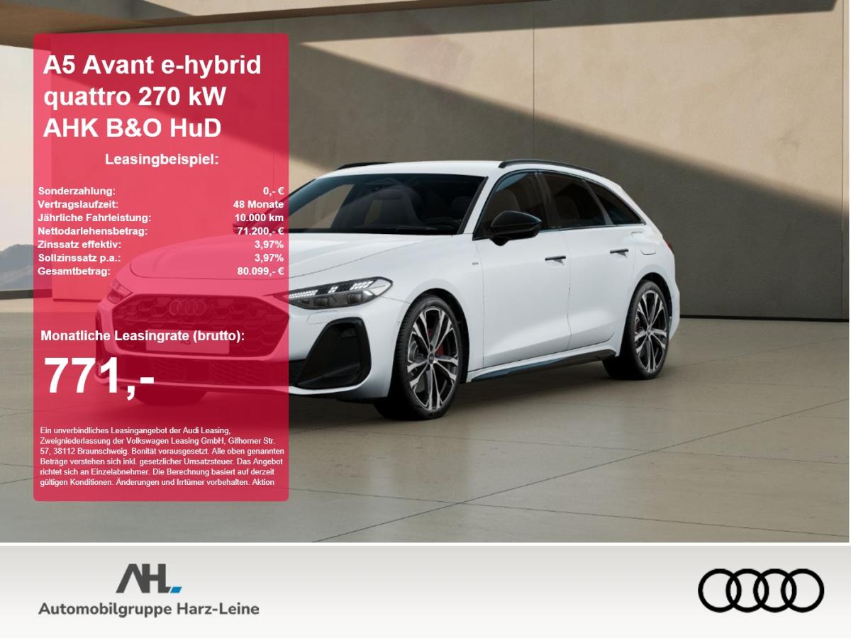 Audi A5 Avant e-hybrid quattro AHK B&O HuD 360 LM bild