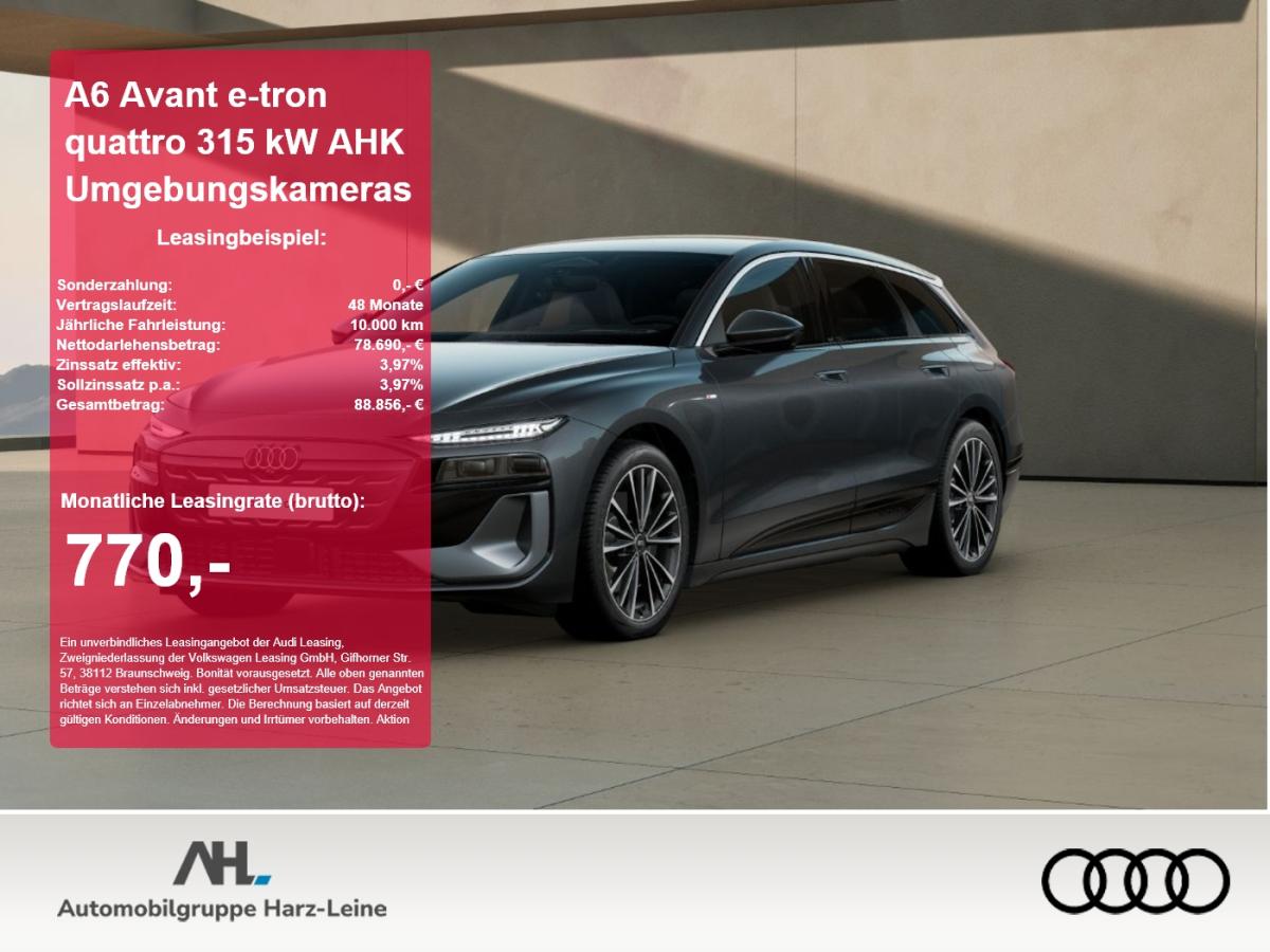 Audi A6 e-tron A6 Avant e-tron quattro AHK Umgebungskameras AHK AUT KlimaA LED LM bild