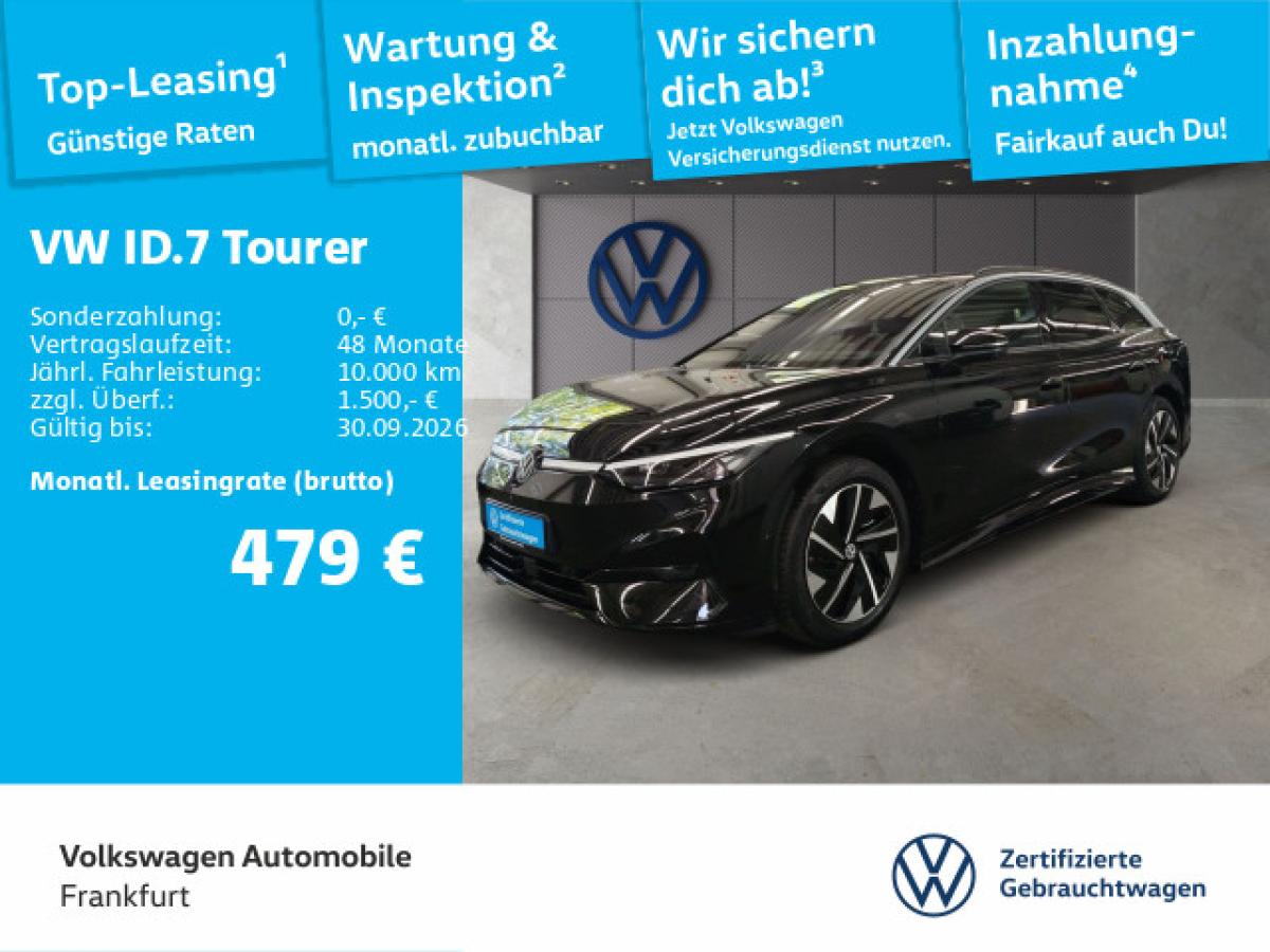 Volkswagen ID.7 Tourer Pro DAB+ IQDrive IQLight LED-Matrix Augmented-Reality-HeadupDisplay Navi EasyOpen&Close Keyle bild
