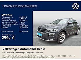 Volkswagen T-Roc 1.5 TSI DSG Sport Navi LED SHZ ACC PDC Volkswagen T-Roc 1.5 TSI DSG Sport Navi LED SHZ ACC PDC