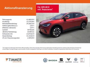 Volkswagen ID.4 PRO 82 kWh +WÄPU +AHK +IQ.LIGHT +ACC +CARPL bild 2