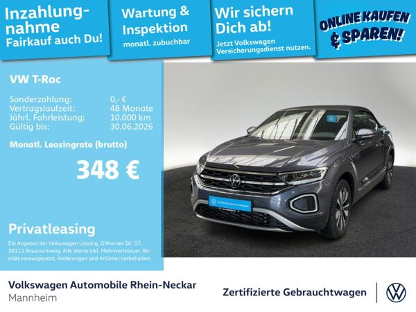 Volkswagen T-Roc Cabrio 1.5 TSI MOVE DSG App-Connect PDC LED uvm bild