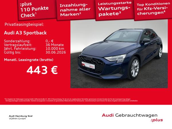 Audi A3 Sportback 35 TDI adv. S tronic S LINE/NAV/ACC bild