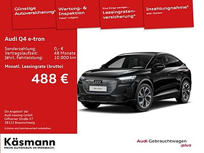Audi Q4 e-tron Sportback 45 S line HUD AHK NAV MATRIX