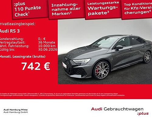 Audi RS3 Limousine quattro S tronic Matrix Sportabgas Kamera