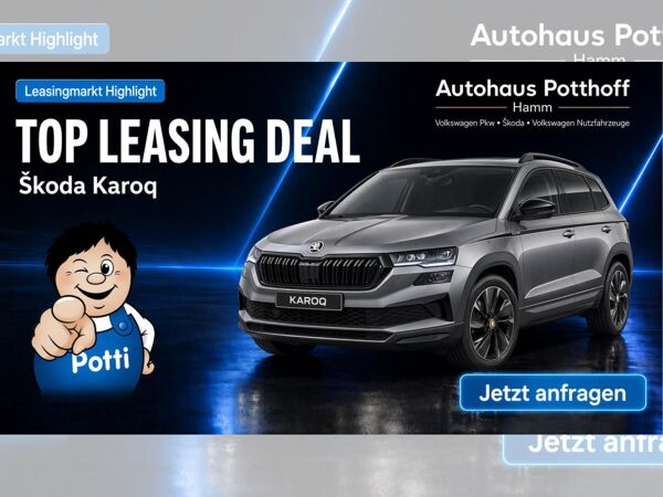 Skoda Karoq 1.5l TSI DSG Sportline 💥Top LEASING AKTION💥 PANO NAVI MATRIX KAMERA bild 1