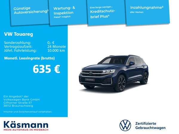 Volkswagen Touareg R-Line 3.0TDI 4M AHK STAND PANO LUFT HUD INKL. WINTERRÄDER + GARANTIE bild 2