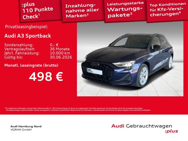 Audi A3 Sportback 2.0 TDI S line S tronic Navi Kamera bild