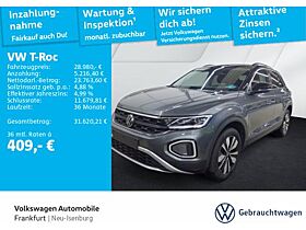Volkswagen T-Roc 2.0 TDI DSG Goal Navi AHK Spurwechselassistent Rückfahrkamera DAB+