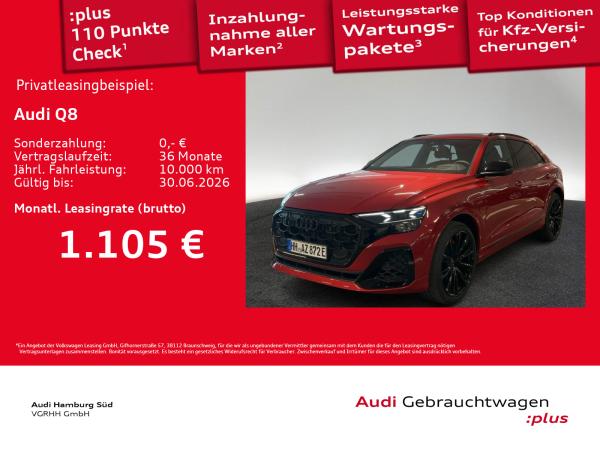 Audi Q8 60 TFSI e quattro S LINE/LM23/MATRIX/B&O/PANO bild