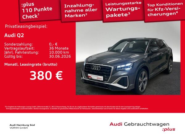 Audi Q2 35 TDI S tronic 2xS LINE/MATRIX/SONOS/AHK/NAV bild