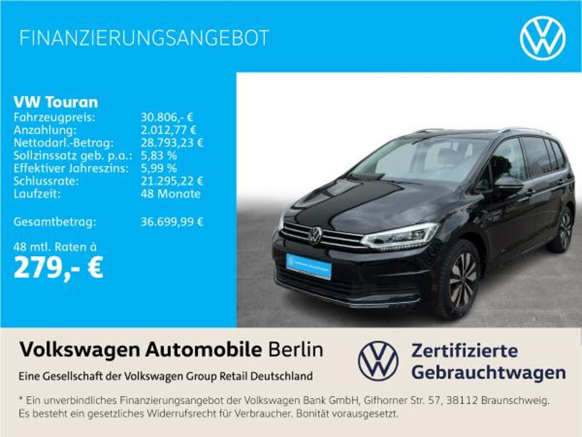 Volkswagen Touran 1.5 TSI DSG Comfortline LED ACC SHZ PDC bild