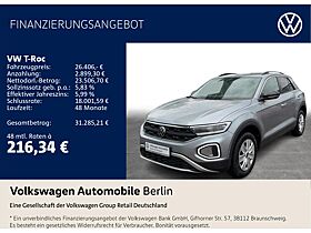 Volkswagen T-Roc 1.5 TSI DSG Goal Navi LED SHZ ACC PDC Volkswagen T-Roc 1.5 TSI DSG Goal Navi LED SHZ ACC PDC