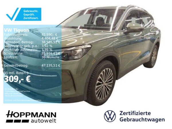 Volkswagen Tiguan 1.5TSI Hybrid AHK HuD 360°Cam Navi ACC bild
