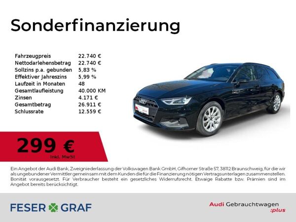 Audi A4 Avant 35 TFSI Navi+/PDC+/SHZ/CarPlay/GRA bild