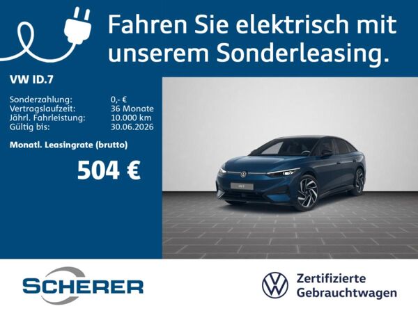 Volkswagen ID.7 Pro 82kWh AHK RFK NAVI MATRIX 5J.GAR bild