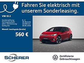 Volkswagen ID.3 GTX 84 kWh WÄPU HUD MATRIX HARMAN Volkswagen ID.3 GTX 84 kWh WÄPU HUD MATRIX HARMAN