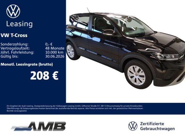 Volkswagen T-Cross 1.0 TSI LED/digi.C/Sitzhzg/bis07.2030Garantie bild