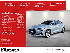 Audi A3 Sportback advanced 30TFSI LED AHK KAM NAV ACC Audi A3 Sportback advanced 30TFSI LED AHK KAM NAV ACC