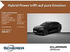 Cupra Formentor 1.4 TSI eHybrid SOH:92% SHZ RFK FULL LINK GJR 18"