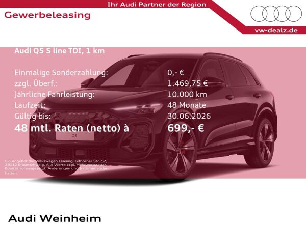 Audi Q5 SUV TDI quattro S-tronic NAVI AHK LED S-Line bild 1