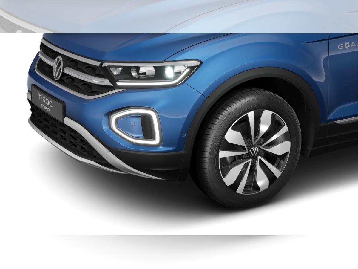 Volkswagen T-Roc Cabriolet 1.0 TSI GOAL LED RFK SHZ KLIMA NAVI bild 4