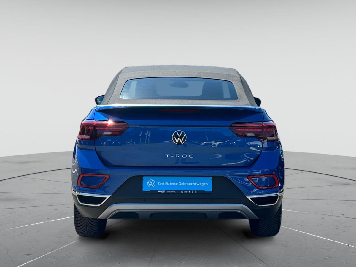 Volkswagen T-Roc Cabriolet 1.0 TSI GOAL LED RFK SHZ KLIMA NAVI bild 6