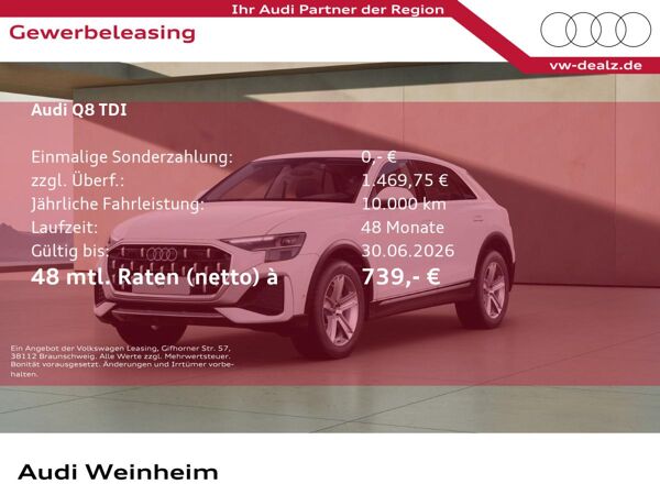 Audi Q8 SUV TDI quattro tiptronic KLIMA NAVI LED DAB bild