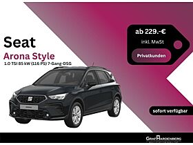 Seat Arona Style 1.0 TSI 85 kW (116 PS) 7-Gang-DSG Seat Arona Style 1.0 TSI 85 kW (116 PS) 7-Gang-DSG