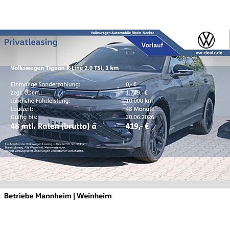 VW Tiguan leasen