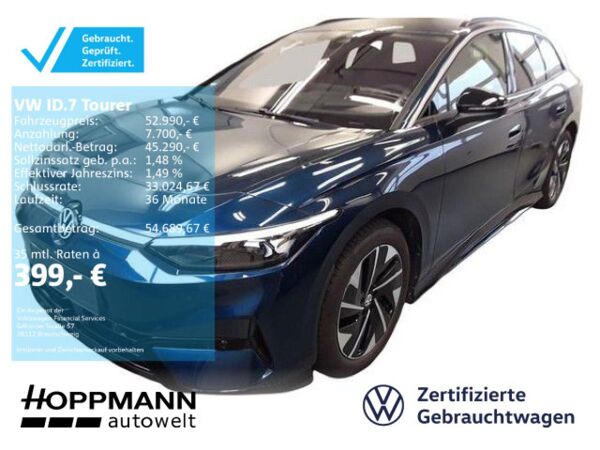 Volkswagen ID.7 Tourer Pro AHK Navi 360°Cam Matrix HuD elektr. Heckklappe bild