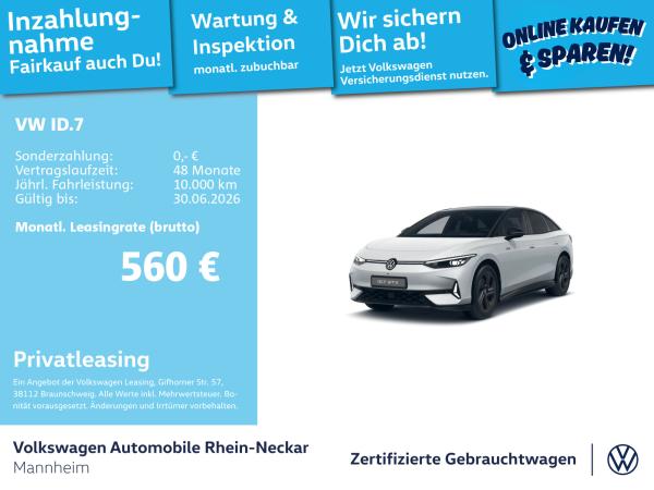 Volkswagen ID.7 GTX 4Motion Navi AHK Kamera uvm. bild