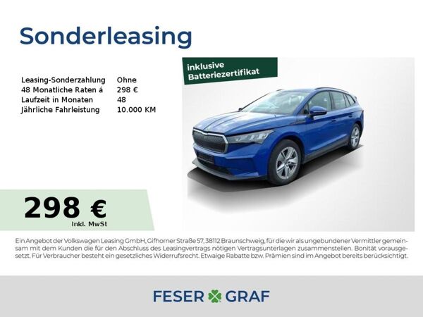Skoda ENYAQ Enyaq iV 50 Loft Alu 19 CarPlay LED Navi RüKa bild