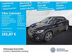 Volkswagen T-Roc Cabriolet 1.5 TSI DSG R-Line Navi AHK Spurwechselassistent LED Heckleuchten Sitzheizung DAB+ Volkswagen T-Roc Cabriolet 1.5 TSI DSG R-Line Navi AHK Spurwechselassistent LED Heckleuchten Sitzheizung DAB+