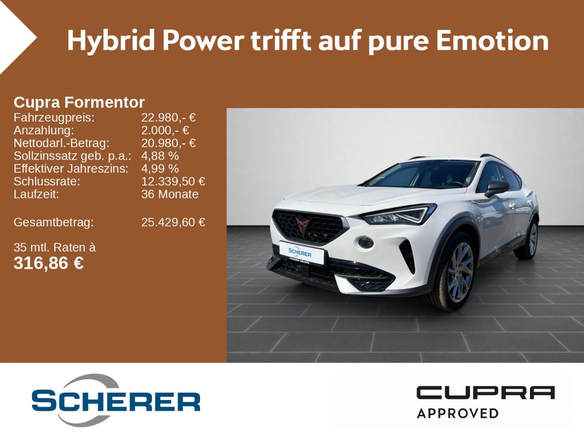 Cupra Formentor 1.4 TSI eHybrid DSG LED PDC FULL LINK bild