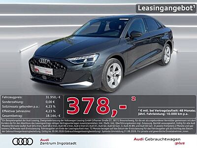 Audi A3 Limousine 35 TDI advanced LED KAMERA ACC NAVI