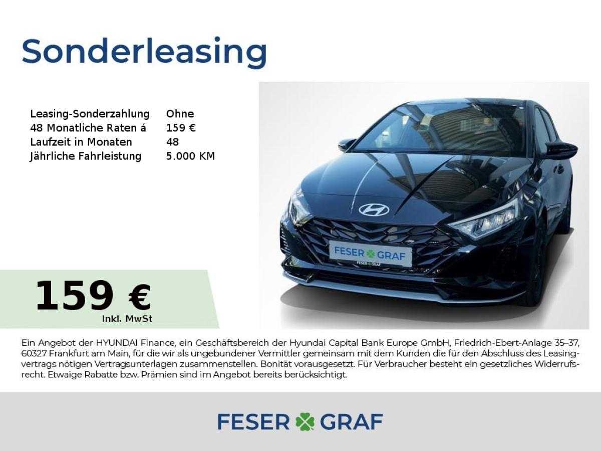 Hyundai i20 BLACKLINE DCT NAVI LED CAM SHZ LHZ CARPLAY bild