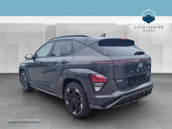 Hyundai KONA Elektro 150 kW N Line X *SOFORT* *Technik-Paket* *Glas-Schiebedach* bild 4