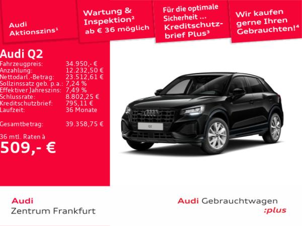 Audi Q2 40 TFSI advanced quattro Stronic LED NAVI KAM bild