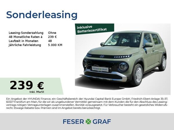Hyundai INSTER Inster SELECT NAVI KAMERA CARPLAY KLIMA USB bild 1