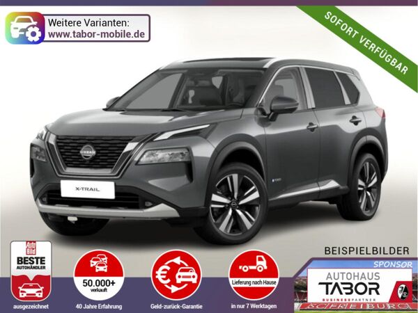 Nissan X-Trail Tekna Pano 4xSHZ HUD PrivG LED 360° Nav bild