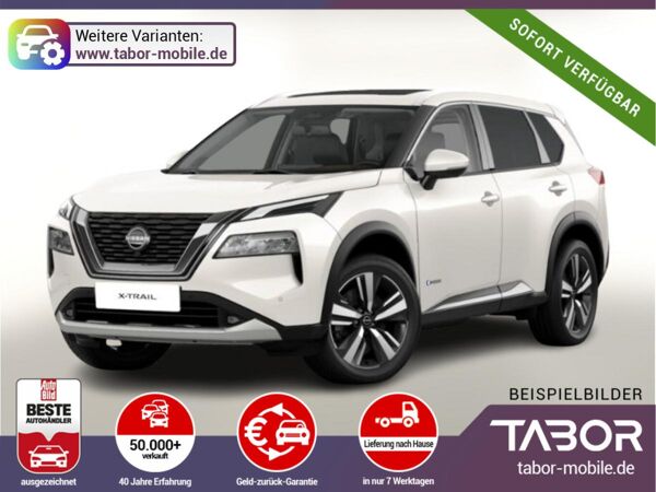 Nissan X-Trail Tekna Pano 4xSHZ HUD PrivG LED 360° Nav bild