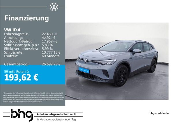 Volkswagen ID.4 Pure Automatik ACC App-Connect PDC LaneAssist bild 2